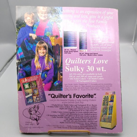 Vintage Craft Patterns, McCalls Quilting Magazine, February 2001 Guest Designers - Picture 2 of 2